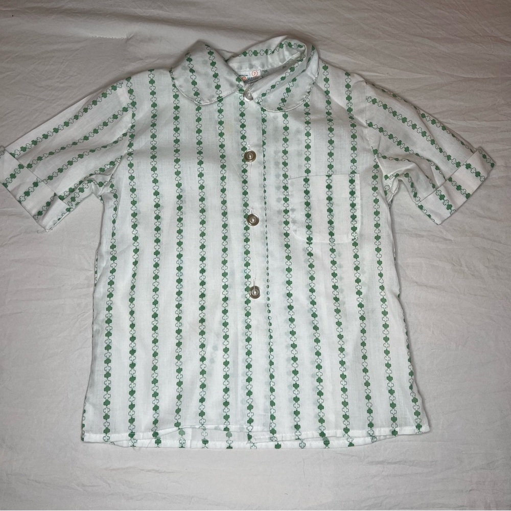 Vintage Girl Scout Uniform Jumper Shirt Shorts & Sash Girls Size 6 & 7 - 1970's - Picture 9 of 15